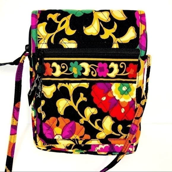 𝅺vera Bradley Va Va Bloom Mini Hipster Crossbody Wallet - Picture 3 of 16